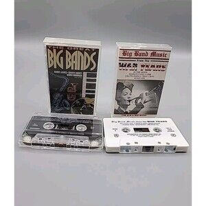 Big Band Music From The War Years Great Big Bands Cassette Lot Of 2